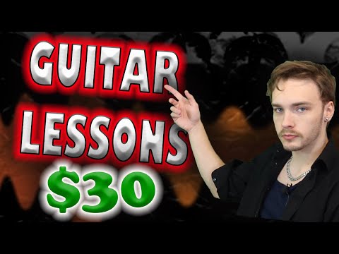 I'M GIVING PRIVATE GUITAR LESSONS. (SIGN UP NOW!!)