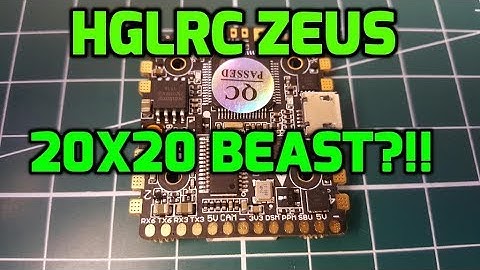 HGLRC ZEUS F4 AIO // Overview and Layout