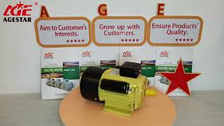 Agestar YC 112M-4 3HP 2.2KW Asynchronous cast iron housing single-phase motor Agestar YC 112M-4 3HP 2.2KW Asynchronous cast iron housing single-phase motor