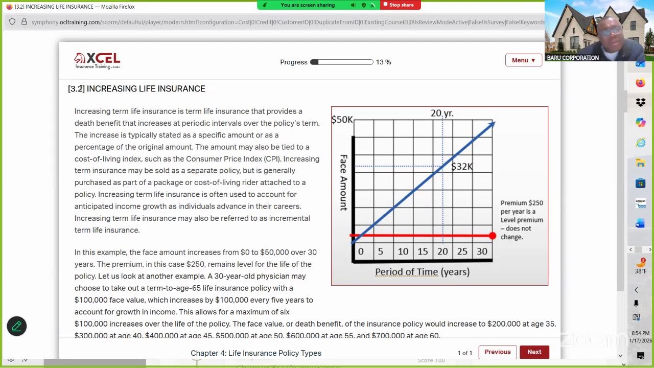 Life and Health Insurance January 2026  Exam Review Class