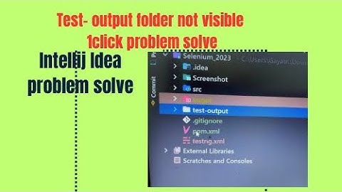 #easycodewithGayatri|intellij idea test- output folder error|intellij Idea problem solve