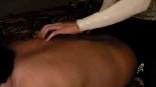 ASMR ♥ Relaxing Back Massage & Tracing on Person (Layered Sounds)