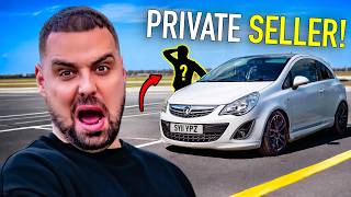 BUYING A SALVAGE VAUXHALL CORSA FROM A PRIVATE SELLER! (Ft Jesse Collingham)