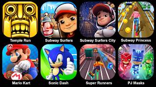 Temple Run,Subway Surf,Subway Surf City,Subway Princess,Mario Kart,Sonic Dash,Super Runner,Pj Masks screenshot 2