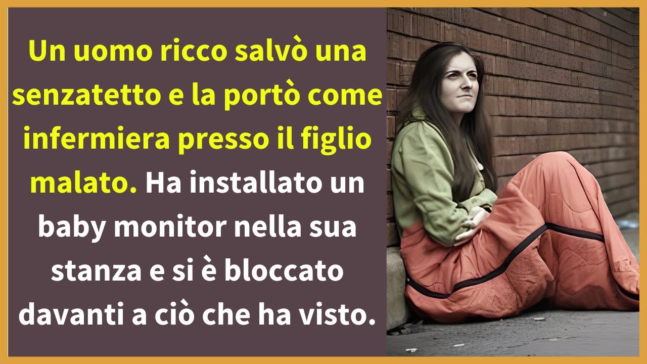 Un uomo ricco salvò una senzatetto e la portò come infermiera presso il ...