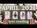 🔮APRIL 2021 LOVE Prediction (Single's & Taken)💕💏💡(PICK A CARD)✨Tarot Reading✨
