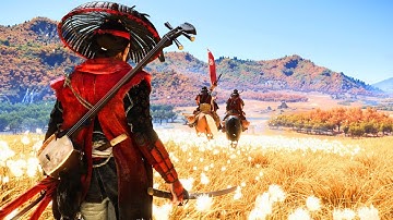 Ultimate Aggressive Combat and Stealth Gameplay - Lethal Difficulty - Ghost of Yotei PS5 4K