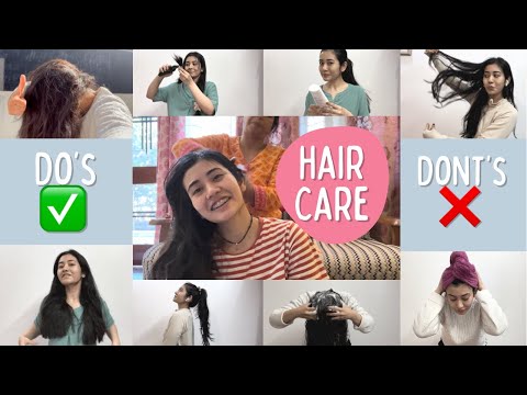 Haircare Do’s & Dont’s YOU MUST FOLLOW Immediately! |Hacks for Long & Thick Hair | SHEF