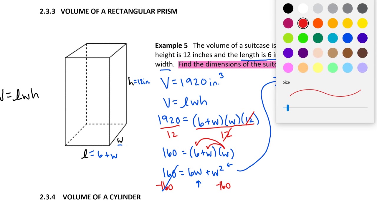 volume rectangular prism formula volume rectangular prism formula