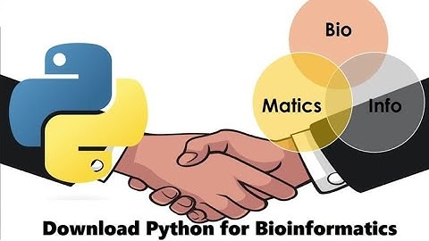 Download Python for Bioinformatics