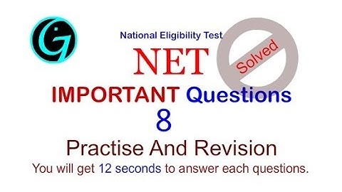 NET |Expected Questions NET Nov 2017 Paper