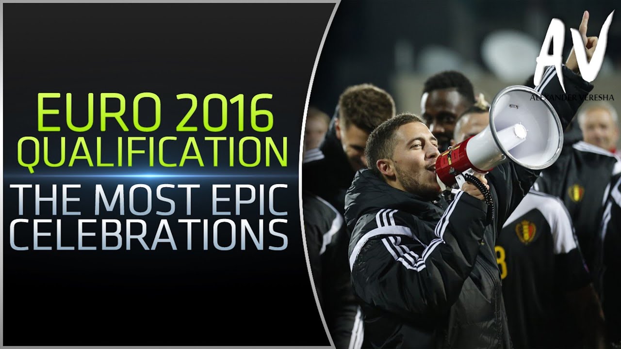 Euro 2016 Qualification • The Most Epic Celebrations After Qualifying for Euro 2016 Final Tournament