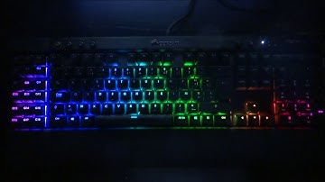 Ocean wells, K95  corsair keyboard audio visualizer