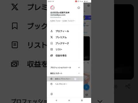【2024年】Android版X、Twitter公式アプリで標準ブラウザからURLを開く際に行う設定に関して #Twitter #Android #X