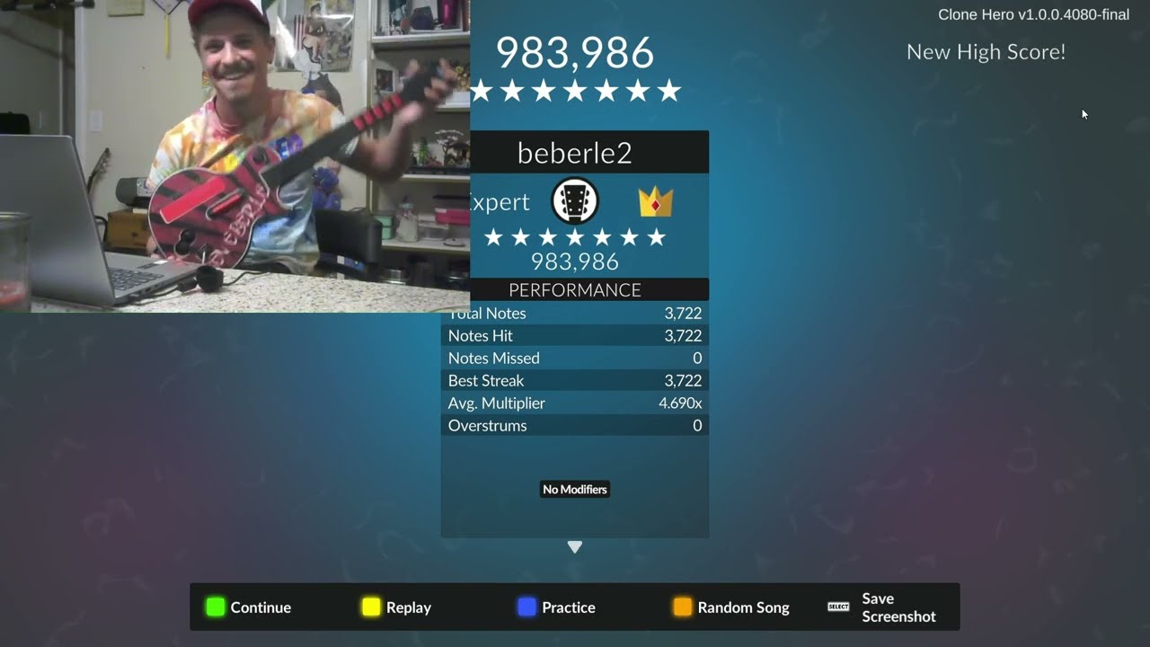 Through the Fire and Flames 125% Speed (100% FC!!)