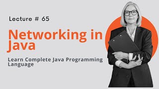 Networking in Java | Network Terminologies | Lec # 65 | Learn Programming