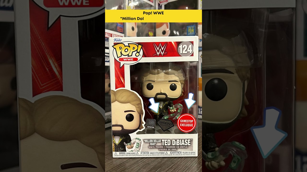 "Million Dollar Man" Ted DiBiase (Diamond Edition, GameStop Exclusive). 
