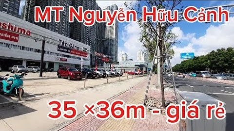 Bán Nhà Mặt Tiền đường Nguyễn Hữu Cảnh - Q.Bình Thạnh - kế Q1 -  35×36m , CN 1037 m2