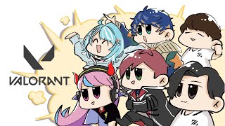 【VALORANT】CRSCRIM4日目 vs FENNEL GC #Mapbackgaming【ローレン・イロアス/にじさんじ】