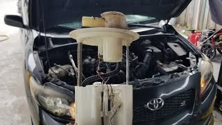 Troubleshooting a 2009 Toyota Corolla with p0171 code