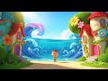 Learn Colors with Ocean Waves | Fun Colors & Learning Nursery Rhyme for Kids
