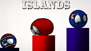 the comparison 1 : who has the most islands