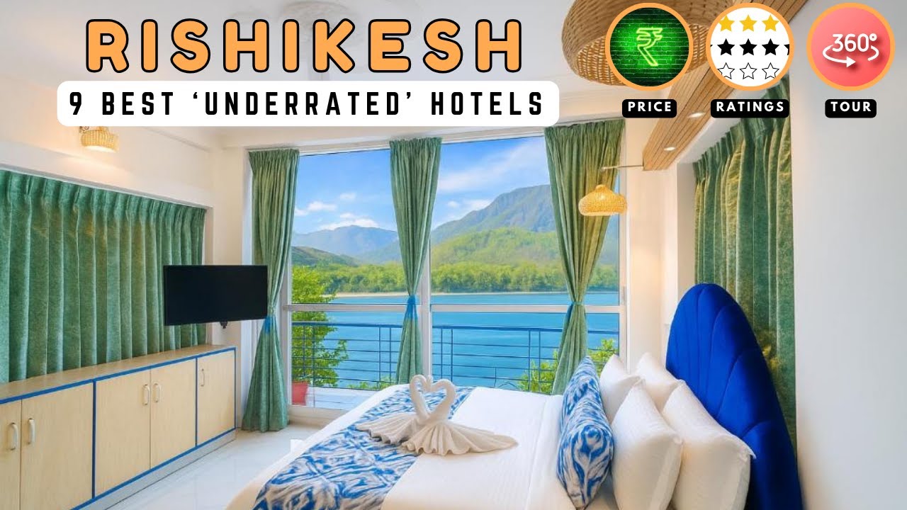 Курортные отели Ришикеша рядом с рекой Ганга (9 лучших отелей с ценами)