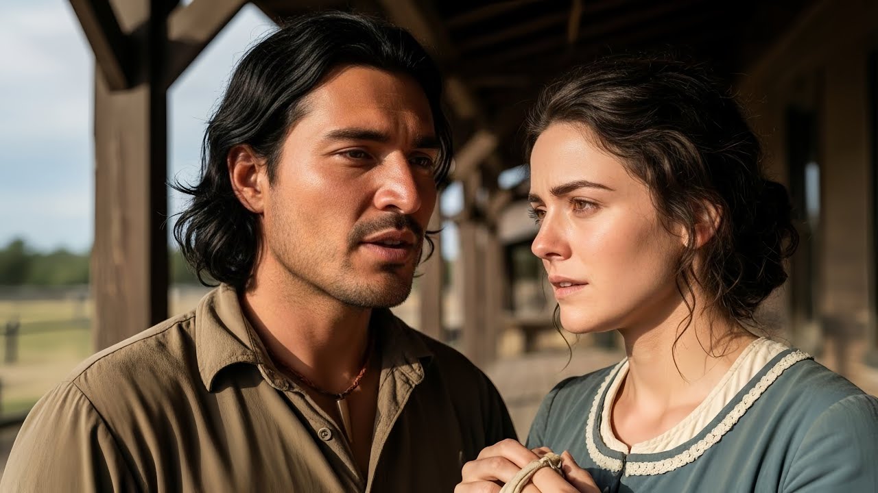 Bajó En La Estación Equivocada En Navidad — Pero Un Apache No La Abandonó