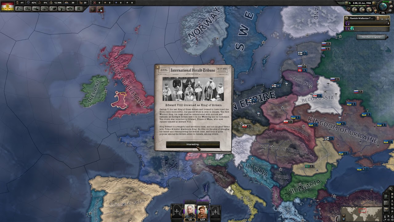 Hearts Of Iron 4 Belgium