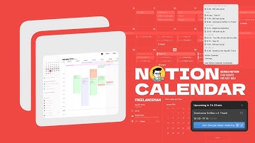 Notion Calendar - Tổng hợp deadline từ các database và các tài khoản Notion & Google khác nhau
