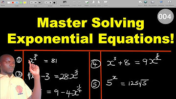 Master Solving Exponential Equations! | Laws of Indices, Exponents and Powers Simplified