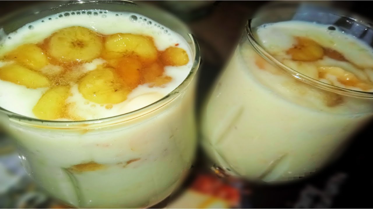 Banana Smoothie recipe by Aleena How to Make Banana Smoothie at Home