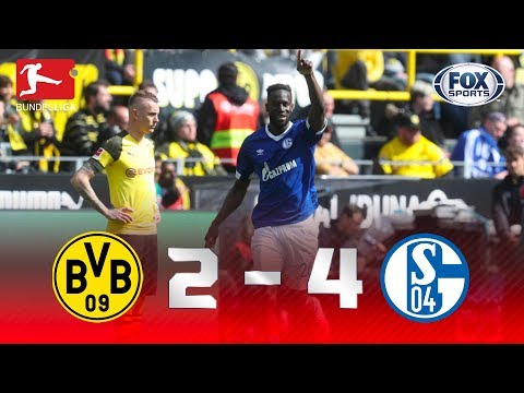 Borussia Dortmund - Schalke 04 [2-4] | GOLES | Jornada 31 | Bundesliga