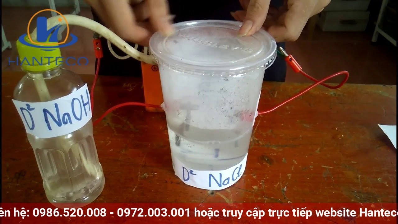 Cách điều chế nước Javen NaClO - Hanteco.VN - youtube