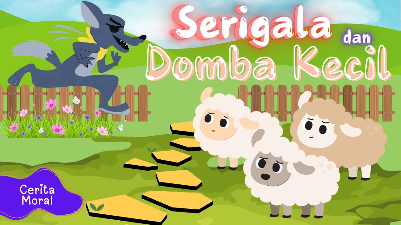 Dongeng Anak: Serigala dan Domba Kecil | Cerita Fabel Terpopuler Indonesia 2024