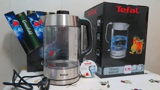 Чайник Tefal KI770D30 - Электрочайник, С КОТОРЫМ ВСЁ ХОРОШО! Обзор чайника ТЕФАЛЬ с подсветкой воды