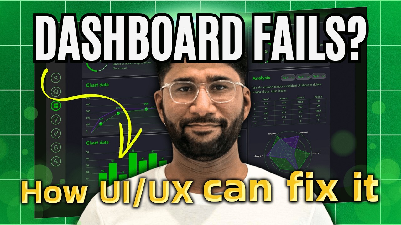 Why Your Dashboard Fails and How UI/UX Can Fix It | Data Analytics
