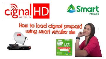 How to load Cignal Prepaid using Smart Retailer Sim|Tutorial!||Cignal SD and HD