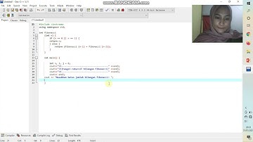 Implementasi Algoritma Rekursif - Fibonacci