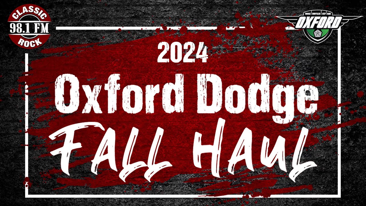 2024 98.1 Classic Rock Fall Haul Winner