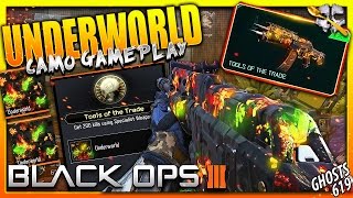 NEW "Underworld" Camo Gameplay! (NEW BO3 Camo)