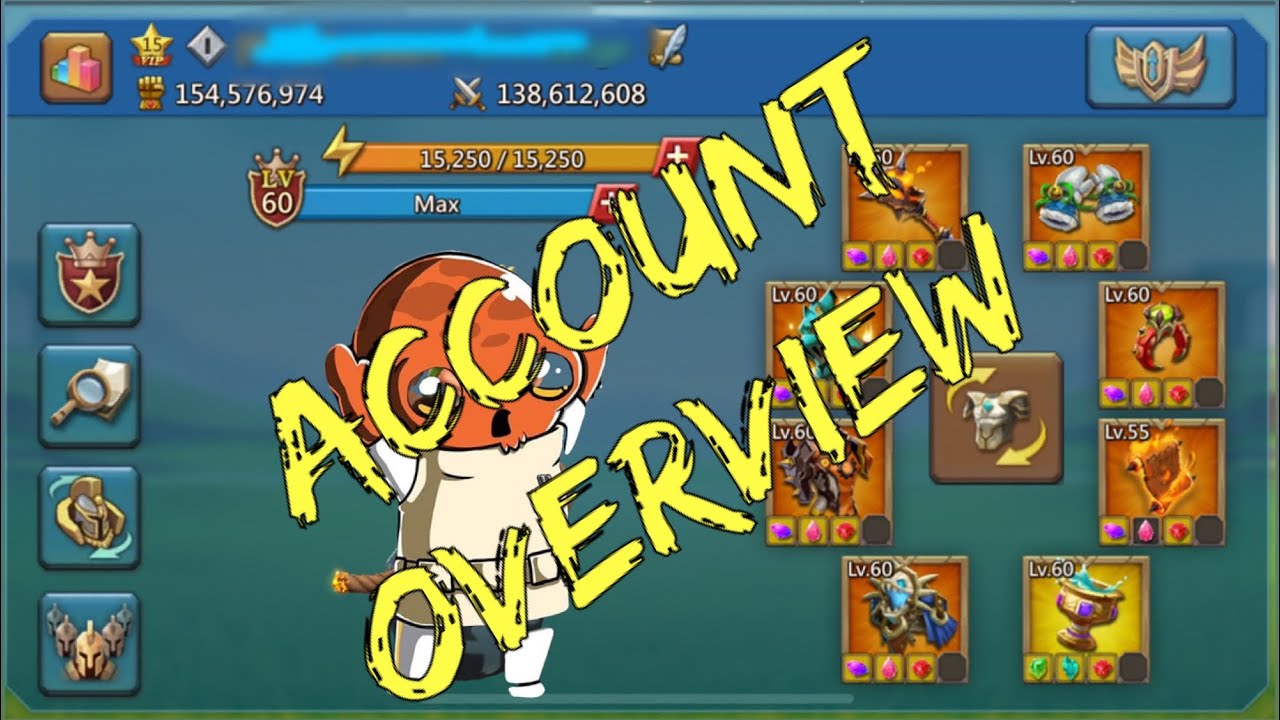 Lords Mobile: Solo Trap Account Overview May 21, 2020