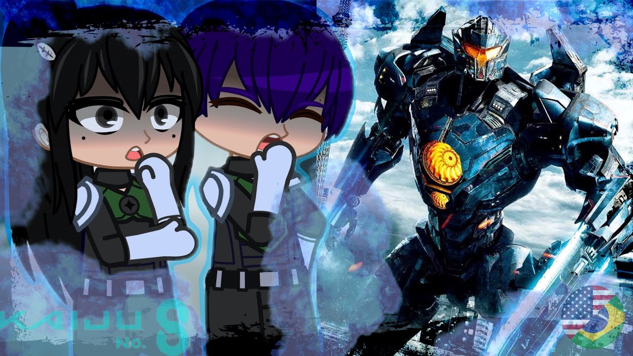 Kaiju № 8 react to Pacific Rim || Jaegers || Gacha react 🇺🇸🇧🇷