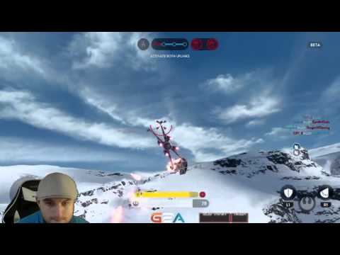 Star Wars Battlefront Highlight - X-wing power!!