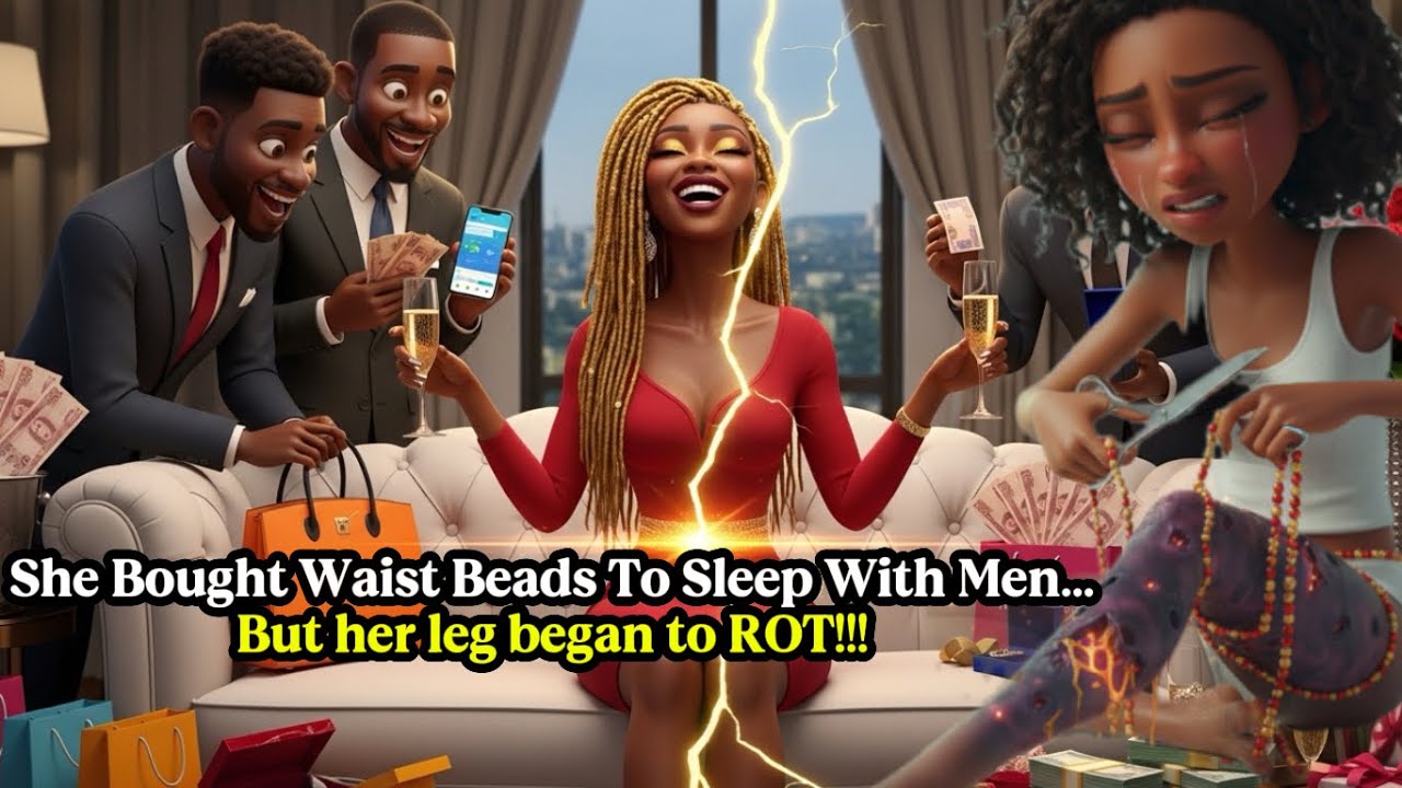 She Bought Magic Waist Beads To Get Rich Men... Then Her Leg Started Rotting | African Folktale