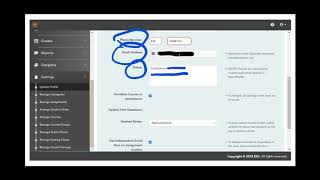 How to add a teacher email and conference times to Ascender teacher portal