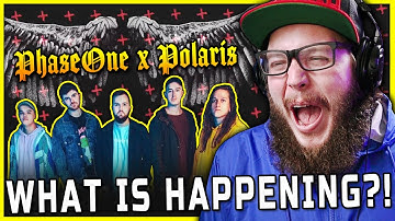 IS THIS EVEN LEGAL?! PhaseOne x Polaris - Icarus | Dubstep x Metalcore Reaction / Review
