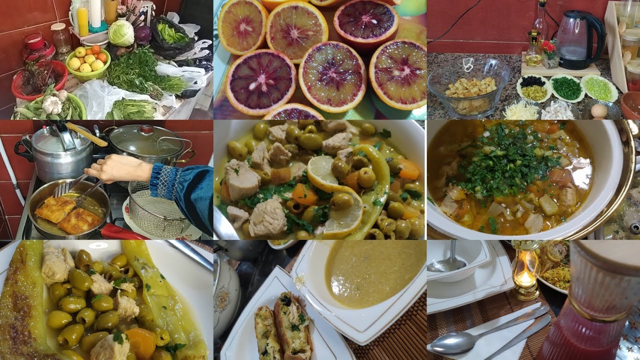 اقتراح فطور بسيط 🥰 مشني تونسية ياجماعة 😂بوراك البطاطا المقلية🥰 طاجين الزيتون 🥰