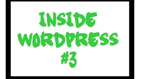 Inside WordPress - Video 3 - How to Upload and Install Themes Manually