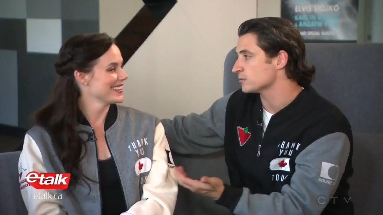 Tessa Virtue and Scott Moir eTalk Extended || TTYCT Media Day (July 10)